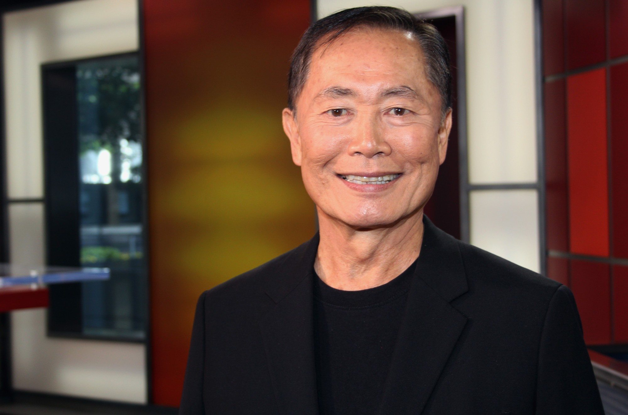 TORONTO, ON - JUNE 19: Actor George Takei attends "The Morning Show" at The Morning Show Studios on June 19, 2013 in Toronto, Canada. (Photo by Isaiah Trickey/FilmMagic)