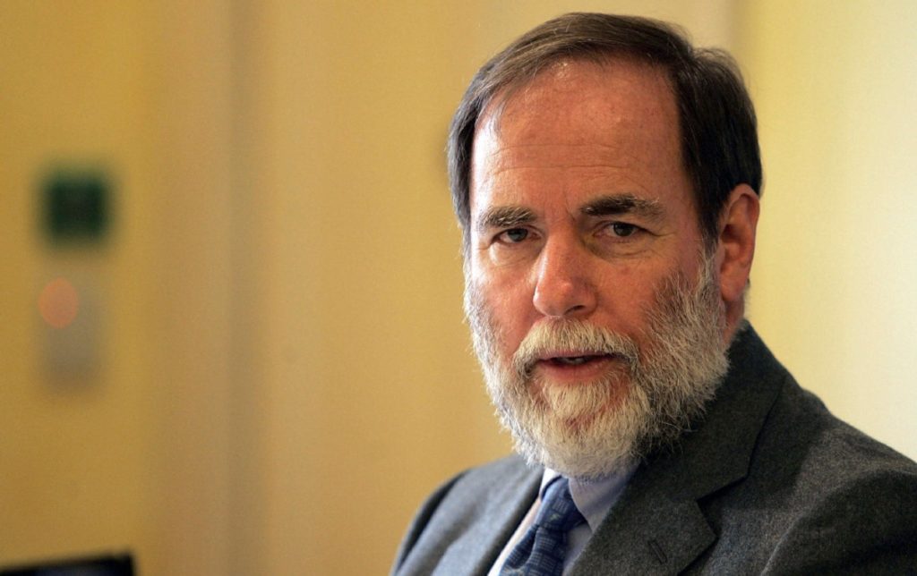 This file photo taken on June 13, 2005 shows Nicky Oppenheimer, Chairman of South Africa's diamond giant, De Beers, speakinh at the International Institute for Strategic Studies in London. South Africa's Oppenheimer dynasty ended on November 4, 2011 a century in the diamond business which shaped the region, selling their 40 percent of De Beers to global miner Anglo American for $5.1 billion. Nicky Oppenheimer heads South Africa's richest family, whose $7-billion fortune makes him the 136th richest person in the world, according to Forbes magazine. AFP PHOTO / JOHN D MCHUGH (Photo credit should read JOHN D MCHUGH/AFP/Getty Images)